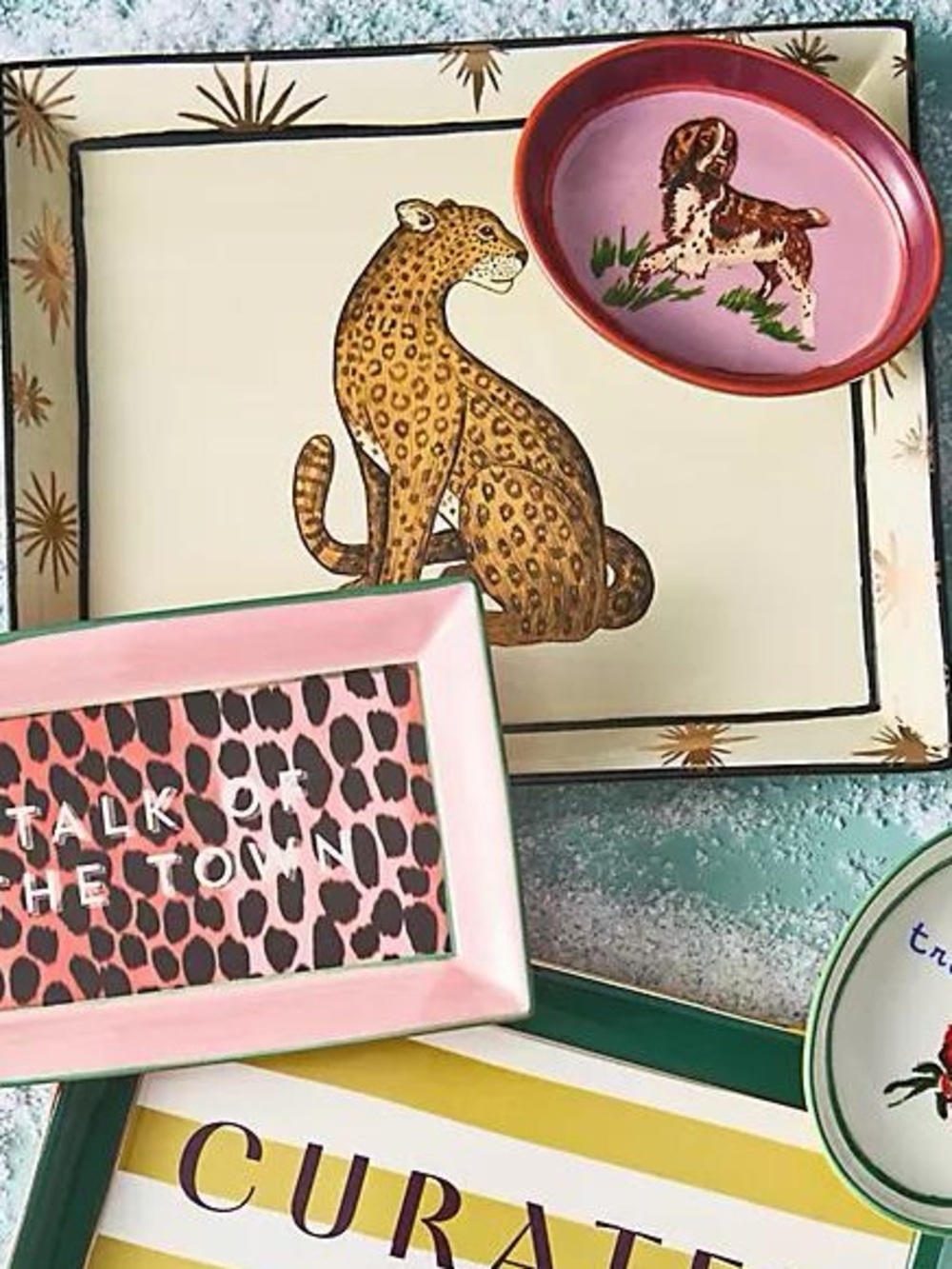 Anthropologie Penny Vanity Trinket Tray